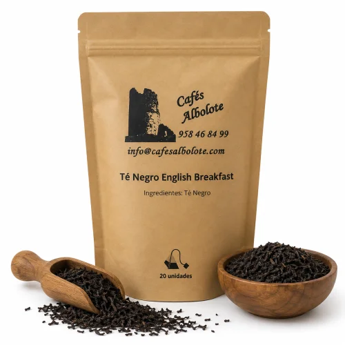 Te Negro English Bolsa 20 Unidades