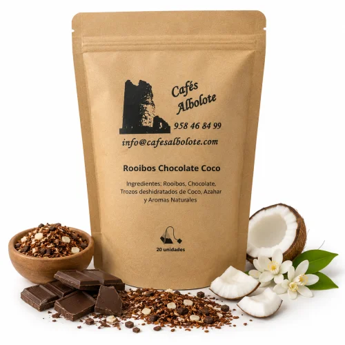 Rooibos Chocolate Coco Bolsa 20 Unidades