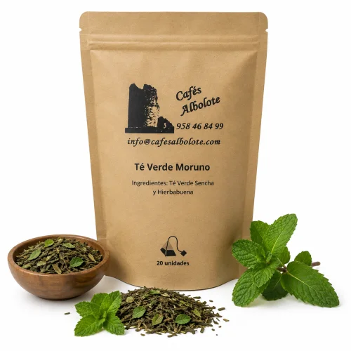 Te Verde Moruno Bolsa 20 Unidades