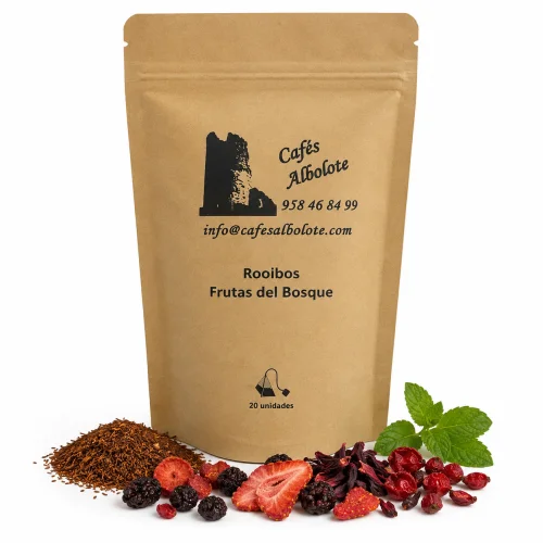 Rooibos Frutas del Bosque Bolsa 20 Unidades