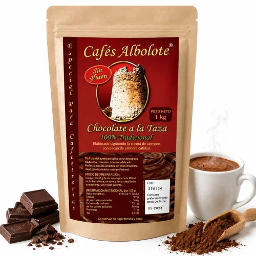 Chocolate a la Taza 1 kg. 100% Tradicional
